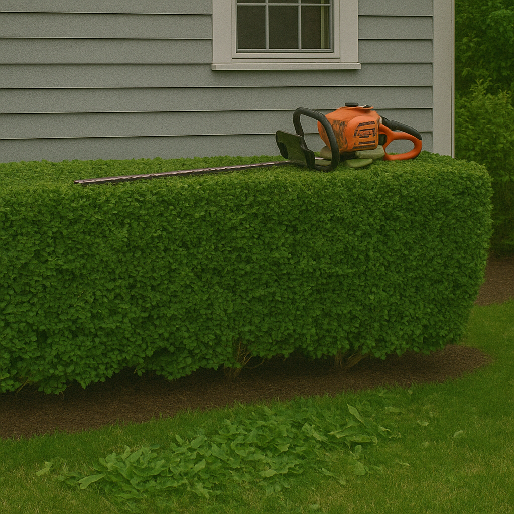 Bush & Hedge Trimming - Professional landscaping service by Clear View Landscaping in Rhode Island and Connecticut