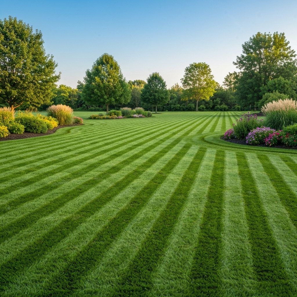 Lawn Maintenance & Mowing - Professional landscaping service by Clear View Landscaping in Rhode Island and Connecticut
